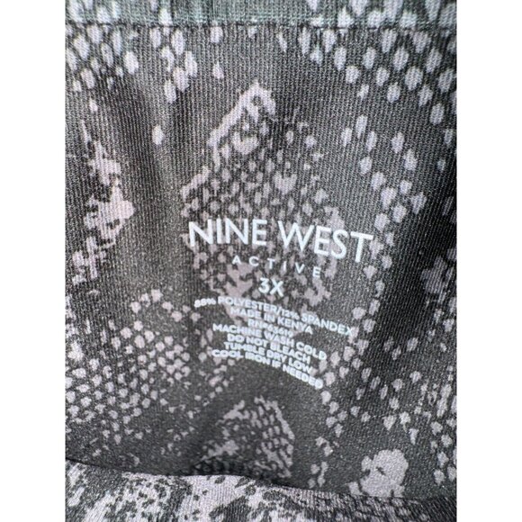 Nine West Active Leggings PLUS‎ SIZE 3X Snake-Skin Design NEW WITH TAGS - Picture 4 of 5
